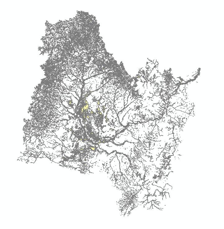 2000年松花江流域湿地生态系统数据