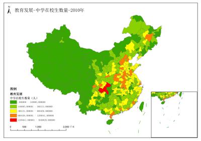 教育发展_大学_中学_小学在校生数量数据集