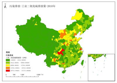 污染排放_SO2_Nox等污染物排放量数据集